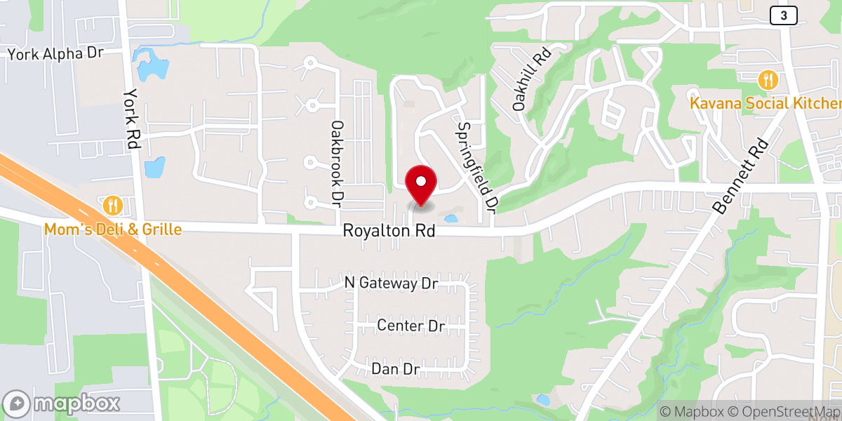 Map showing location of Dover Farms