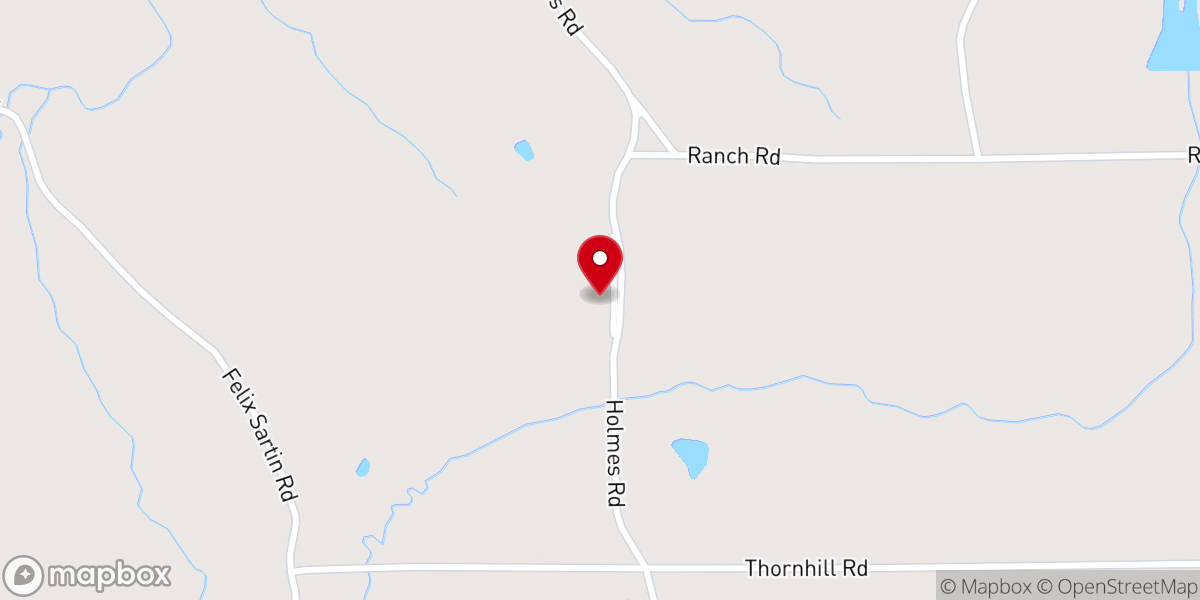Map showing location of Pine Grove United Pentecostal Church