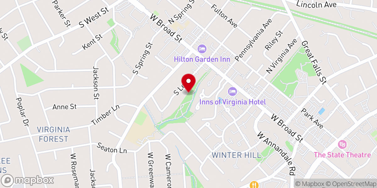 Map showing location of Northstar Church Network