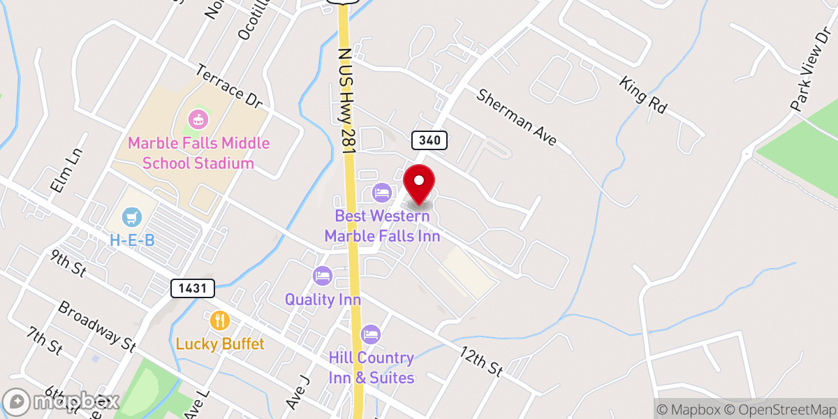 Map showing location of Cross Stone Church