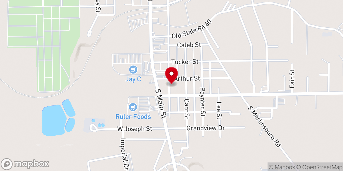 Map showing location of Mamma Rosa's