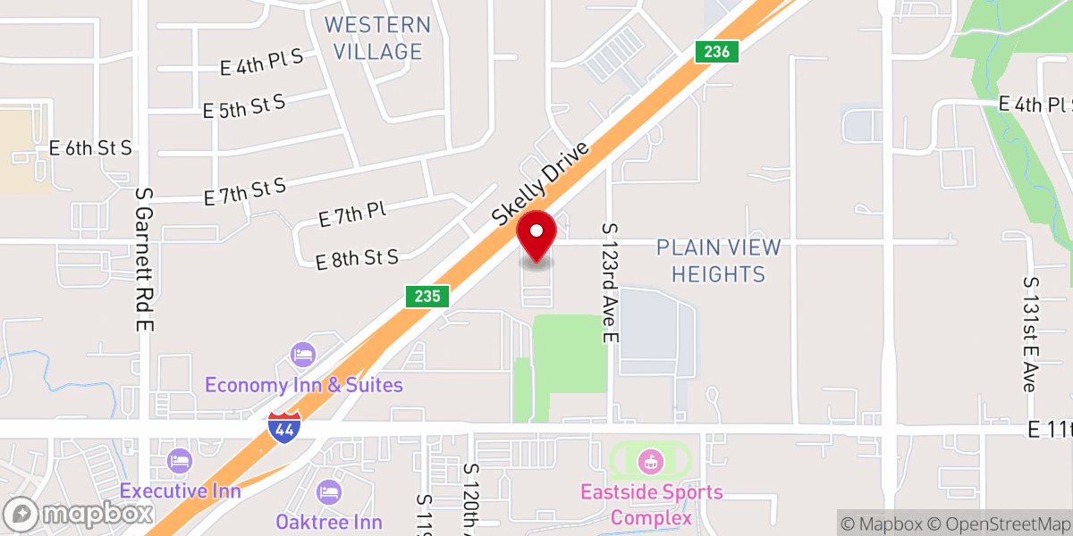 Map showing location of Family History Center