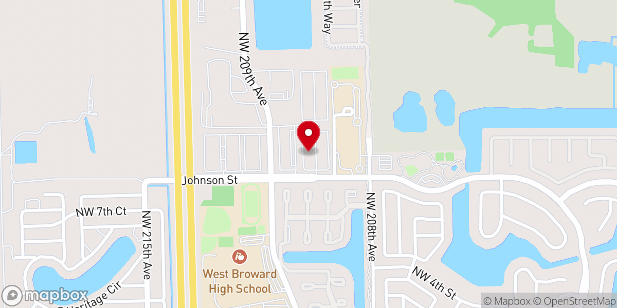 Map showing location of The Way Fellowship Church