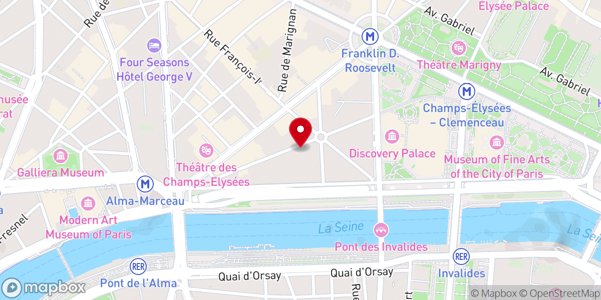 Map showing location of Cathédrale Saint-Jean-Baptiste