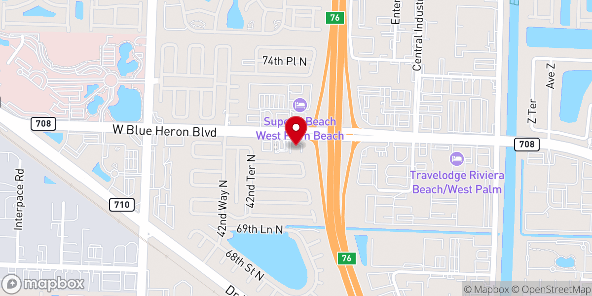 Map showing location of Operation Kingdom International Church