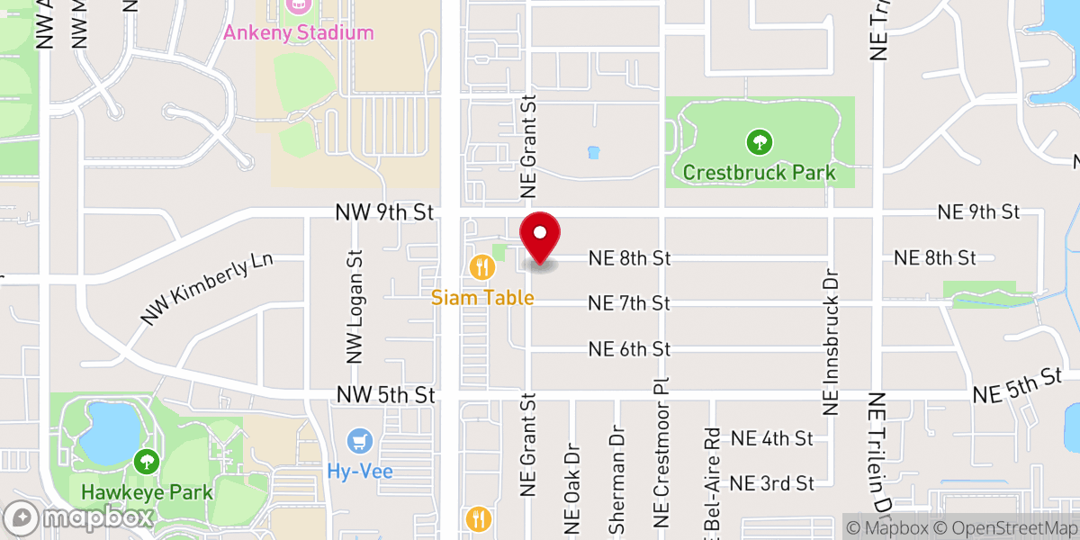 Map showing location of Ke y stone Colorado
