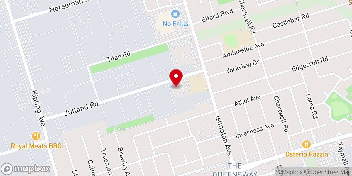 Map showing location of Holy Angels Catholic Church
