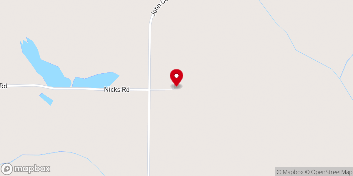Map showing location of Saint Peter Missionary Baptist Church