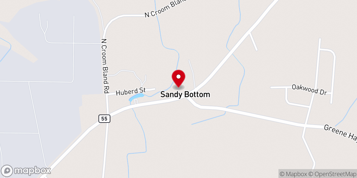 Map showing location of Webb Chapel United Methodist