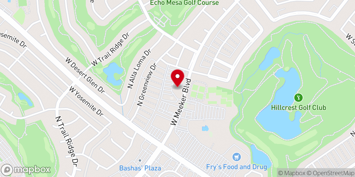 Map showing location of Shepherd of the Hills United Methodist Church
