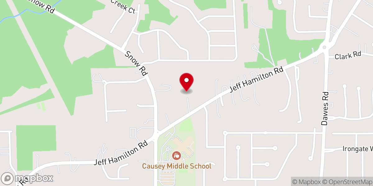 Map showing location of South Coast Church