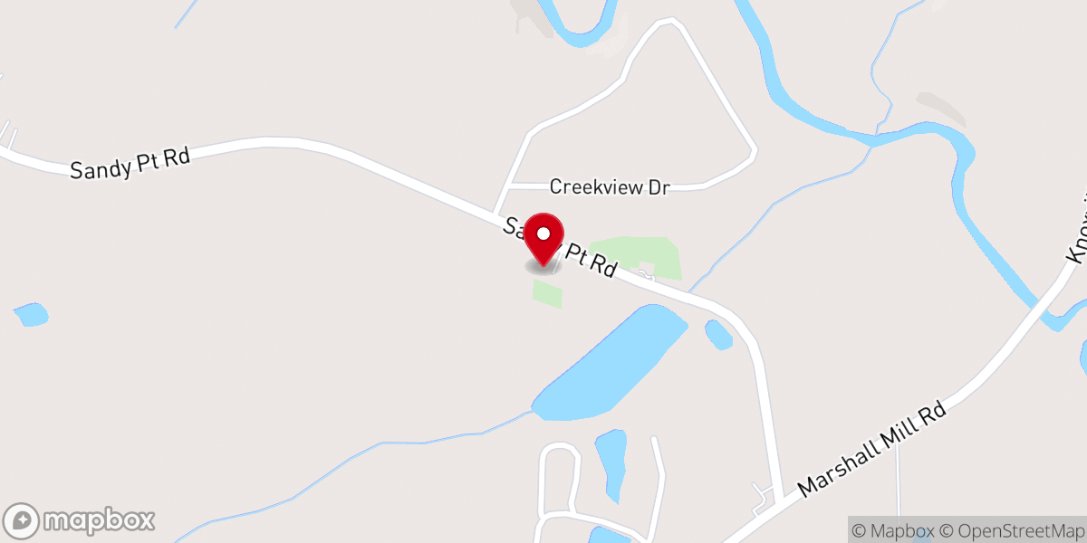 Map showing location of Open Bible Church