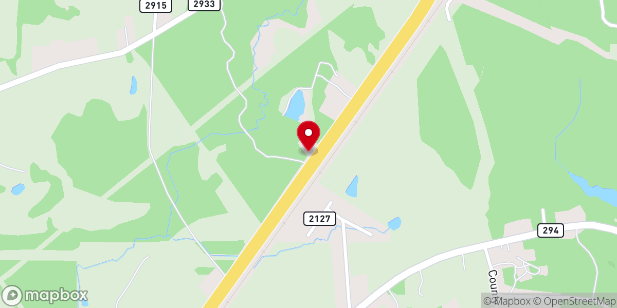 Map showing location of Mount Pilgrim Church