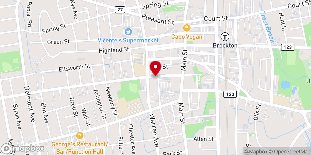 Map showing location of Ministerios Vida Eterna Cristian Church