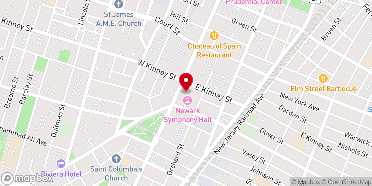 Map showing location of The Rock Place