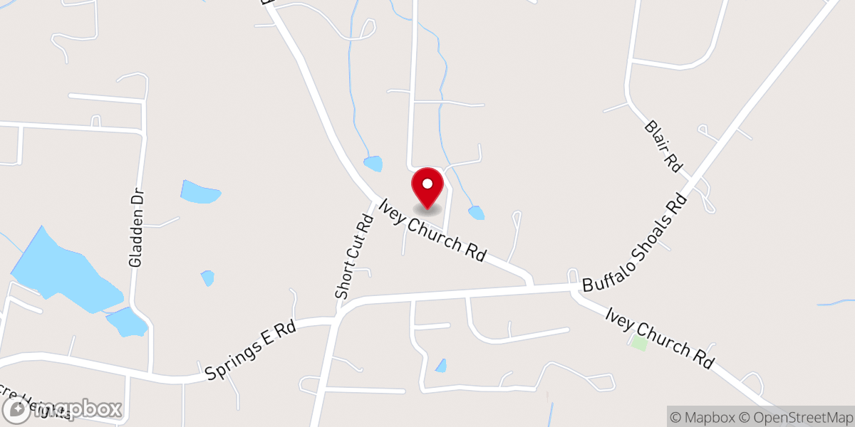 Map showing location of Salt Community Church