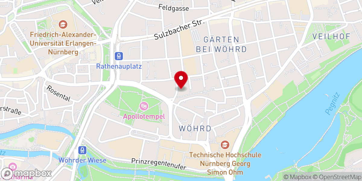 Map showing location of St. Josef