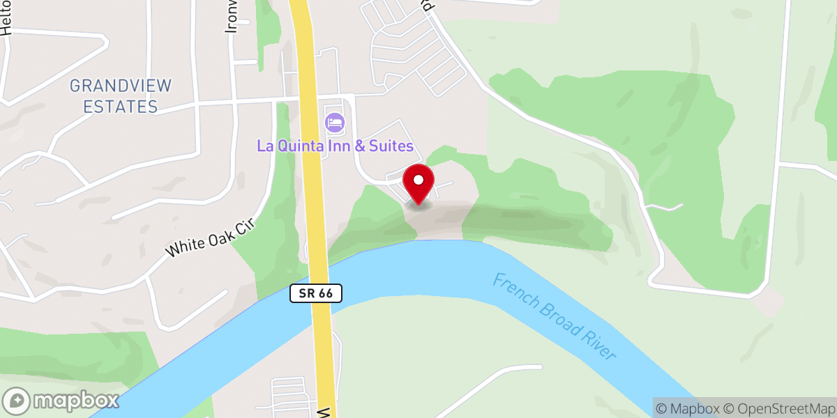 Map showing location of The Awakening