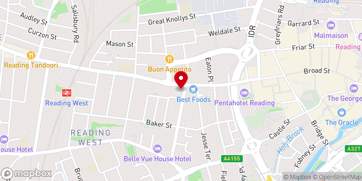Map showing location of Lifespring Church