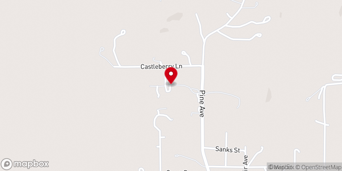 Map showing location of Beth-Eden Bible Camp