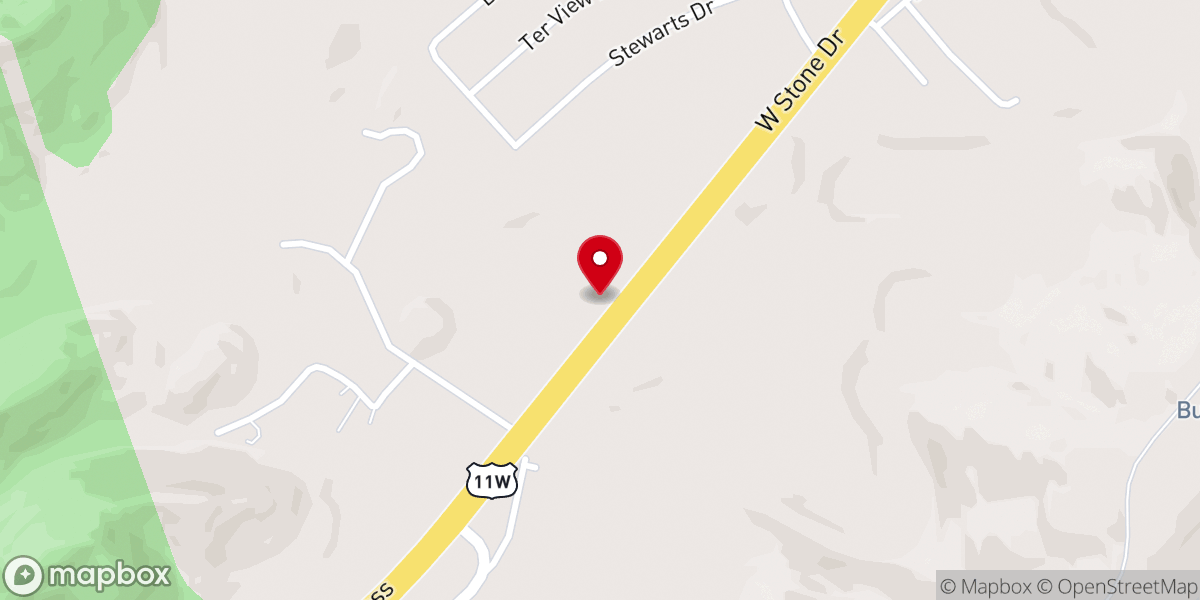 Map showing location of Grace Fellowship Church Assemblies of God