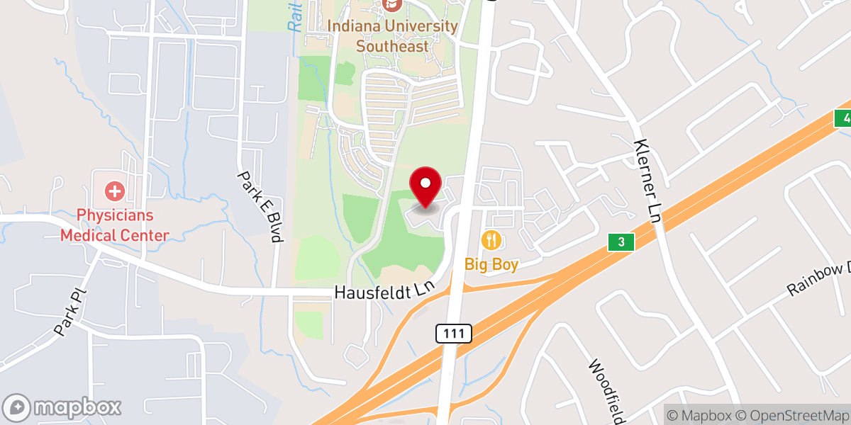 Map showing location of Culbertson Baptist Church
