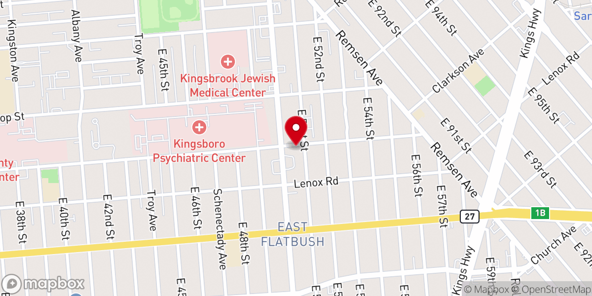 Map showing location of Faith Life Ministry Garden