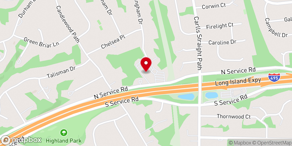Map showing location of St Matthew's Church