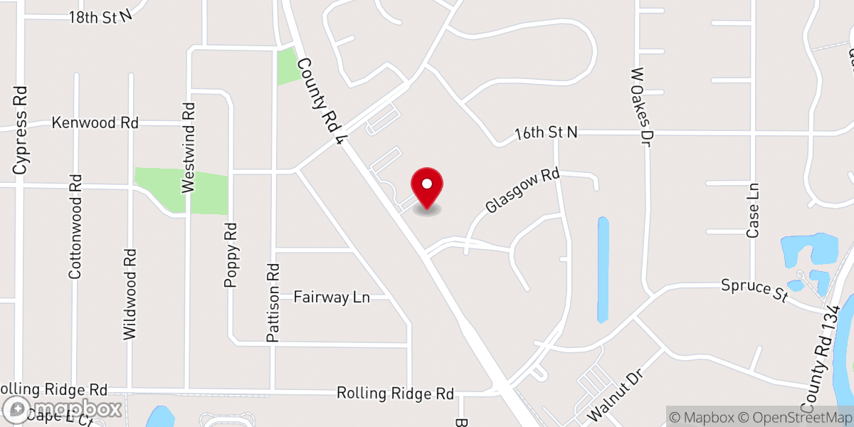 Map showing location of St Michael's Resident