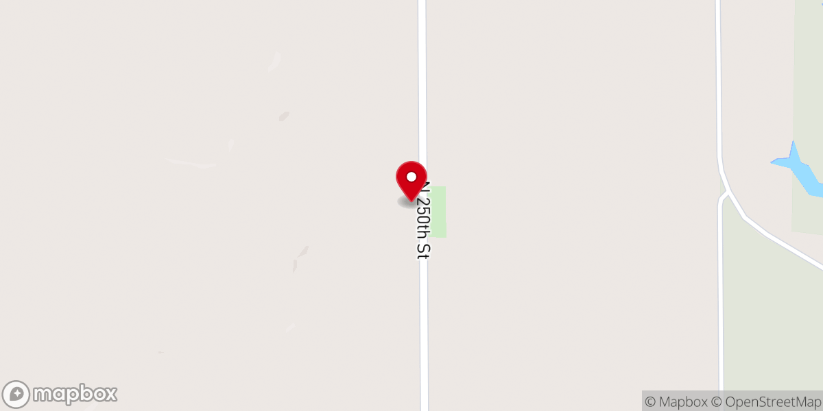 Map showing location of South Muddy Church, Jasper County, Illinois