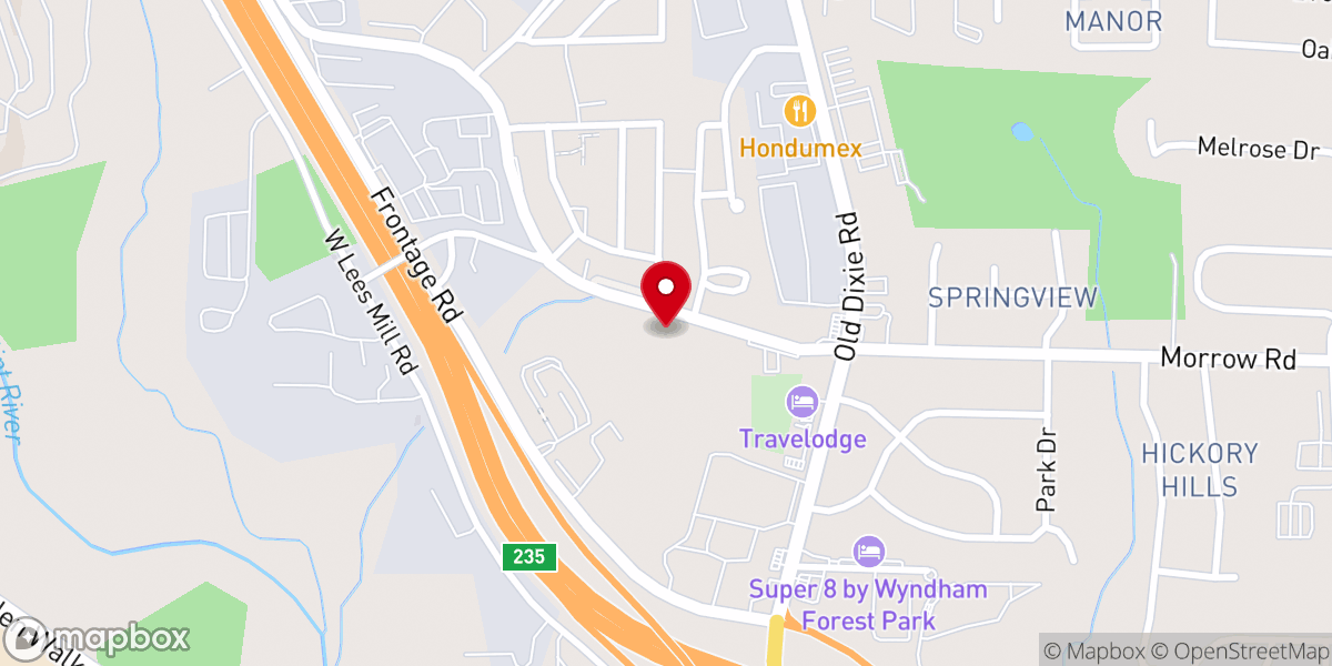Map showing location of Greater Works Mssnry Baptist Church