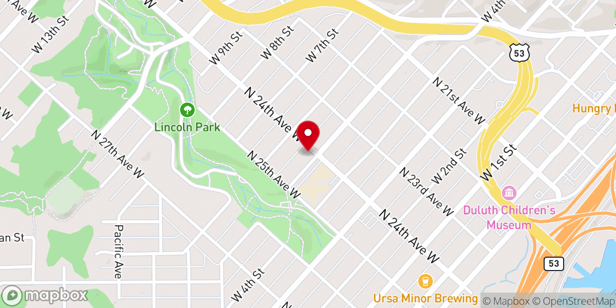 Map showing location of Rock Hill Community Church - Lincoln Park
