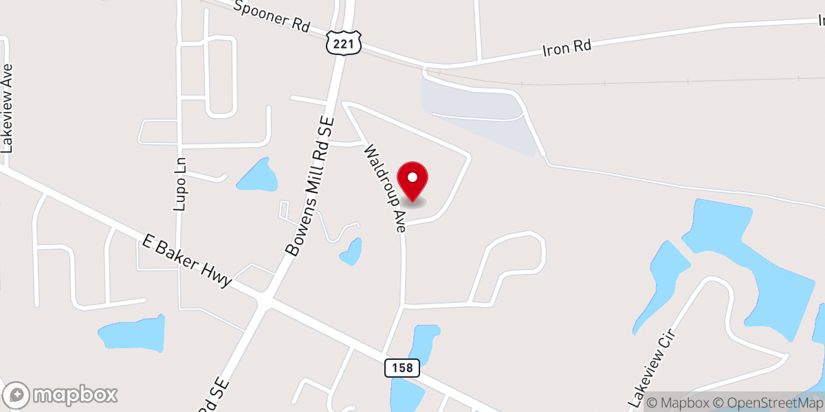 Map showing location of The Sanctuary Church of God