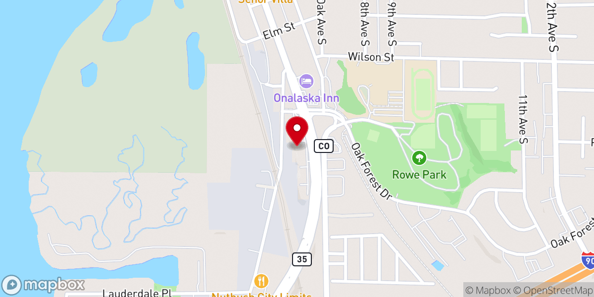 Map showing location of Peace With God Lutheran Church