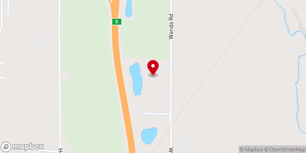 Map showing location of Crosspoint Church