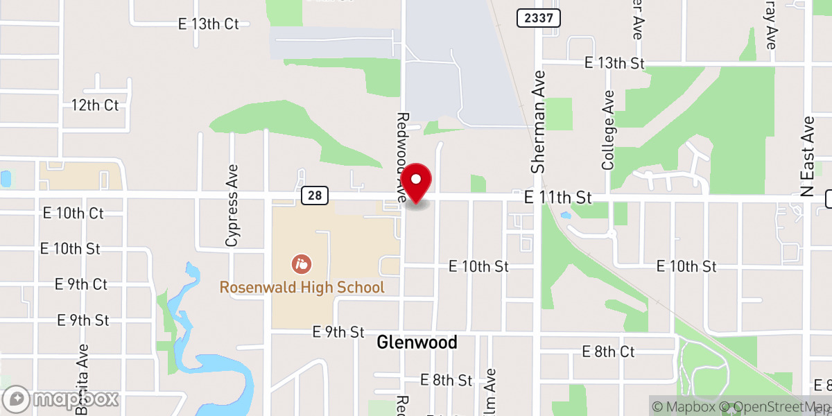 Map showing location of House of Hope Outreach Ministry