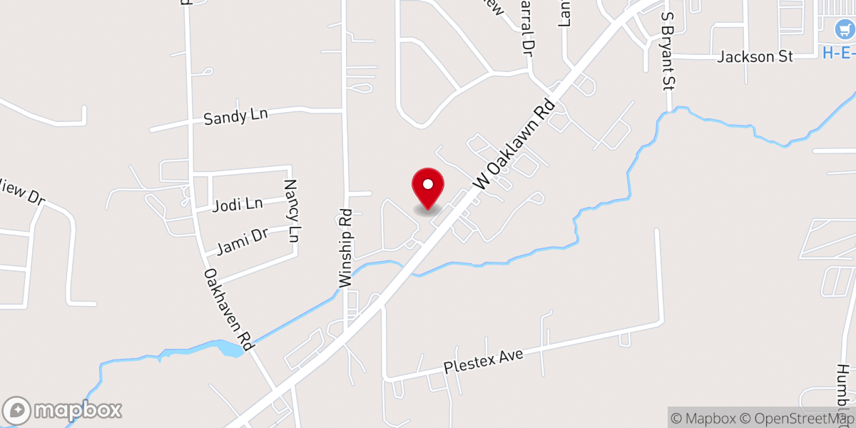 Map showing location of The UPS Store