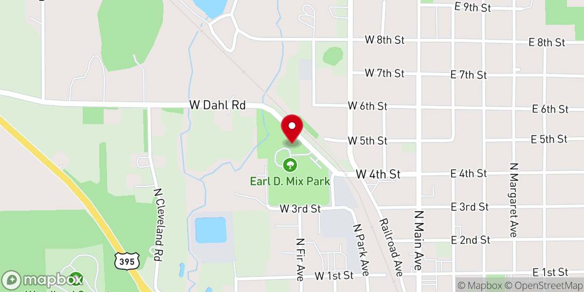 Map showing location of Mix Park