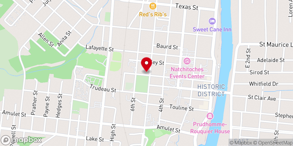 Map showing location of Church of the Lord Jesus Christ