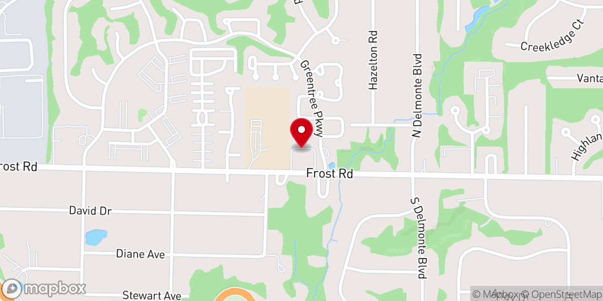 Map showing location of Primitive Methodist Church