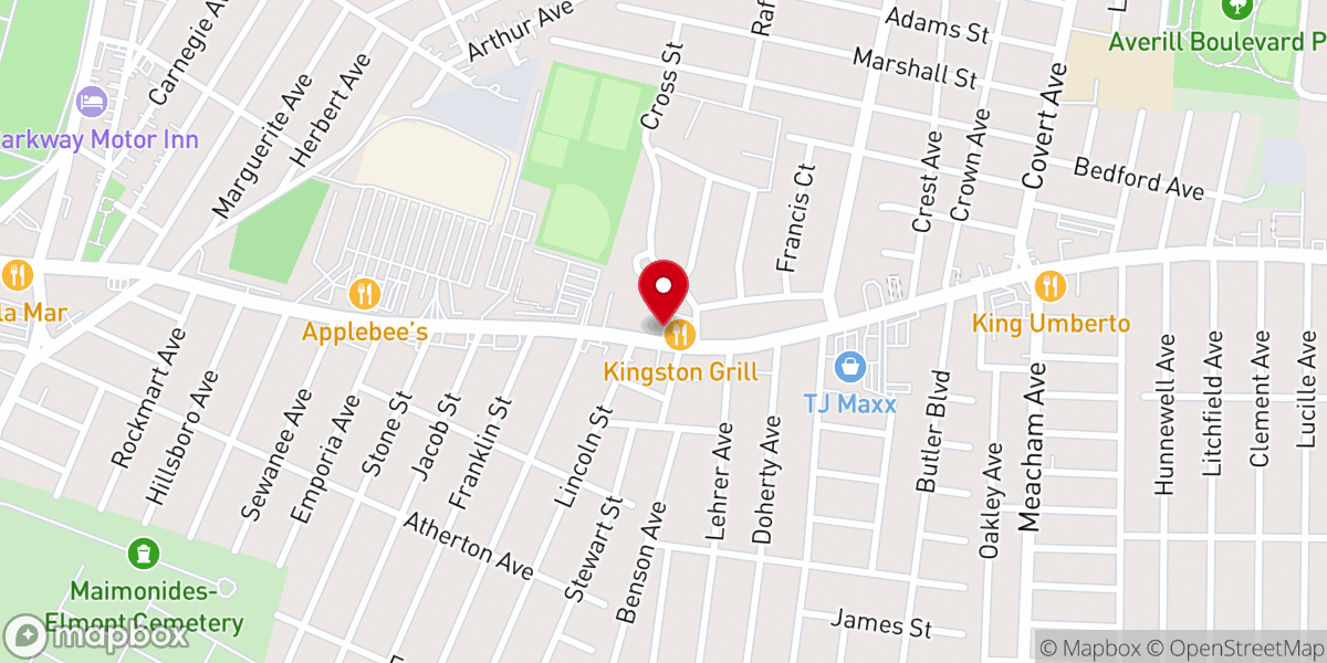 Map showing location of Christian Ministries Fellowship