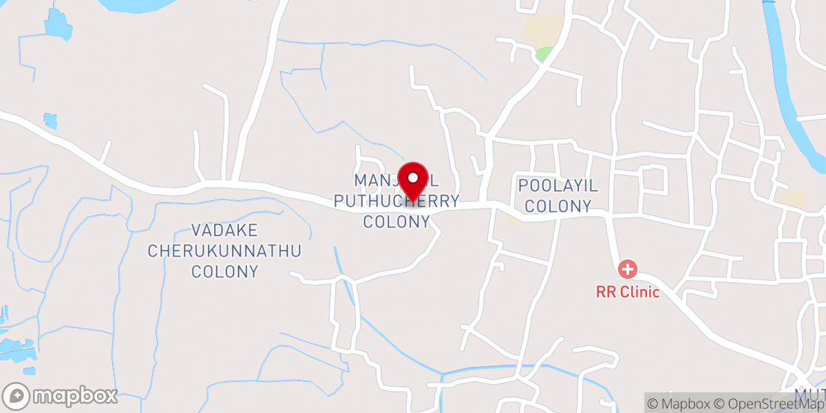 Map showing location of Bethel Global Worship Center, Pandalam, Church Of God {Full Gospel}In India