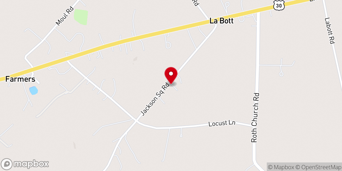 Map showing location of Faith & Truth Assembly