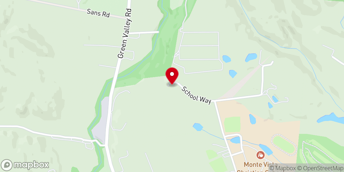 Map showing location of The Hilltop Venue
