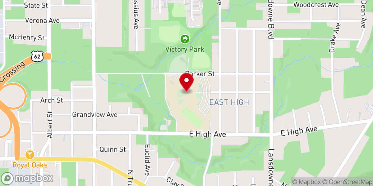 Map showing location of The Light Church