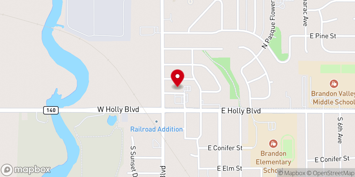 Map showing location of Spirit Of Truth Lutheran Church