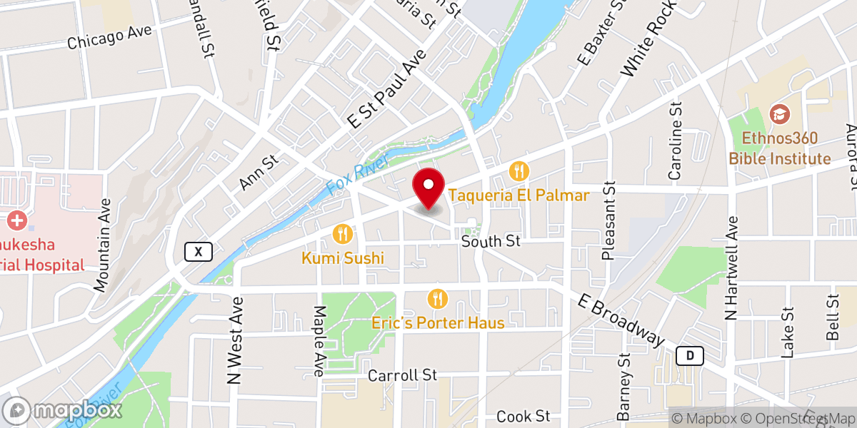 Map showing location of Iglesia Pentecostal de Jesucristo La Nueva Jerusalén