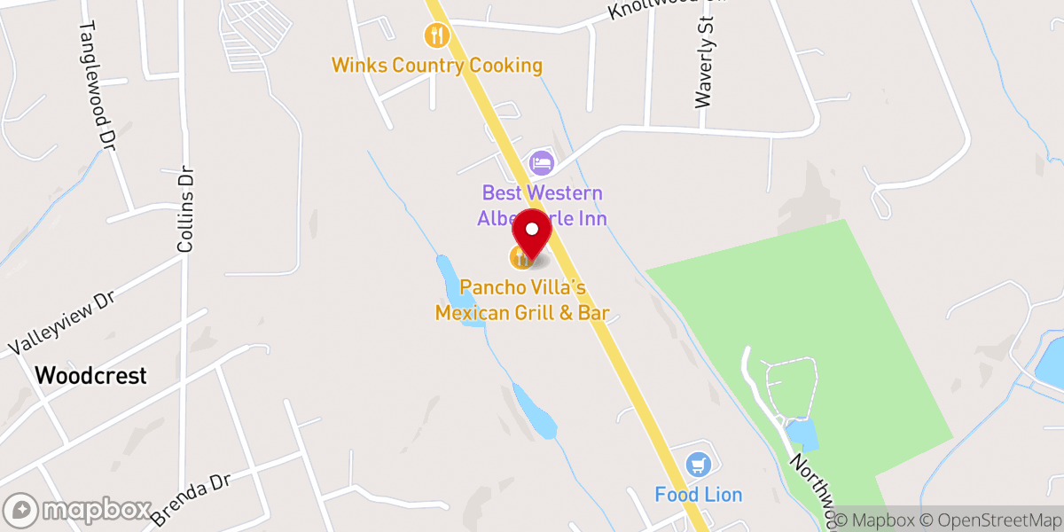 Map showing location of Perfecting Life Global Ministries