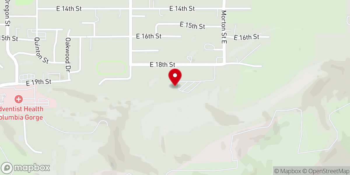 Map showing location of Covenant Christian Church
