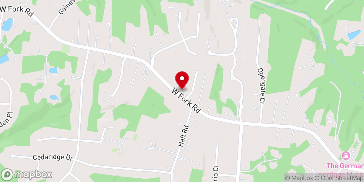 Map showing location of West Fork Christian Fellowship International